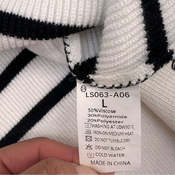 NWT Oversized Batwing Sweaters 2024 Fall Outfits Crewneck Ribbed Knit Side Slit - Picture 13 of 17